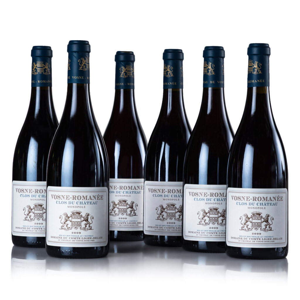 View full screen - View 1 of Lot 80. Vosne Romanée, Clos du Château 2009 Domaine du Comte Liger-Belair (6 BT).