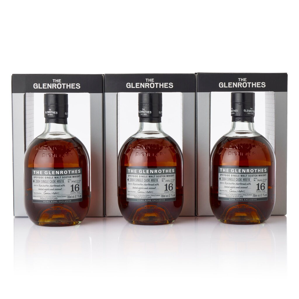 View full screen - View 1 of Lot 2309. The Glenrothes 16 Year Old Single Cask #6516 62.1 abv 2004 (3 BT70).