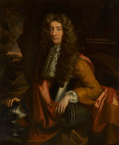View full screen - View 1 of Lot 60. Portrait of Sir Henry Oxenden, 3rd Bt. (1643-1709), Governor of Bombay and President of the East India Company.