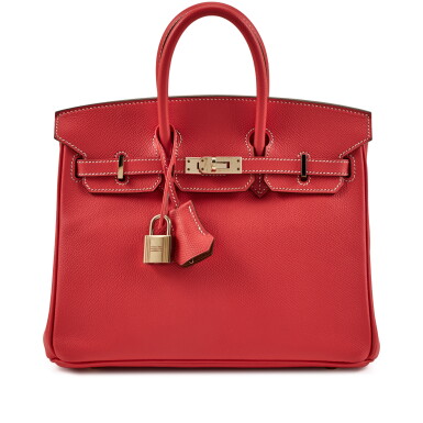 Limited Edition Rose Jaipur and Gold Verso Epsom Candy Birkin 25 Permabrass Hardware, 2012