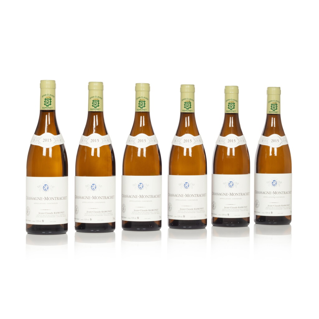 View full screen - View 1 of Lot 8289. Chassagne Montrachet 2015 Domaine Ramonet (12 BT).