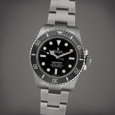 View full screen - View 1 of Lot 66. Submariner 'Khanjar', Reference 124060 A stainless steel wristwatch with bracelet Circa 2022.