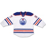 Connor McDavid "First NHL Goal” Edmonton Oilers 2015-16 Game-Worn White Set 1 Away Jersey | Worn During Connor McDavid’s First NHL Goal | Connor McDavid’s First Career Point | Worn in Connor McDavid’s Second and Third Career Games | Rookie Season | Matched to 2 Games