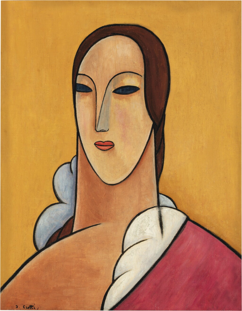 View full screen - View 1 of Lot 18. Buste de femme.