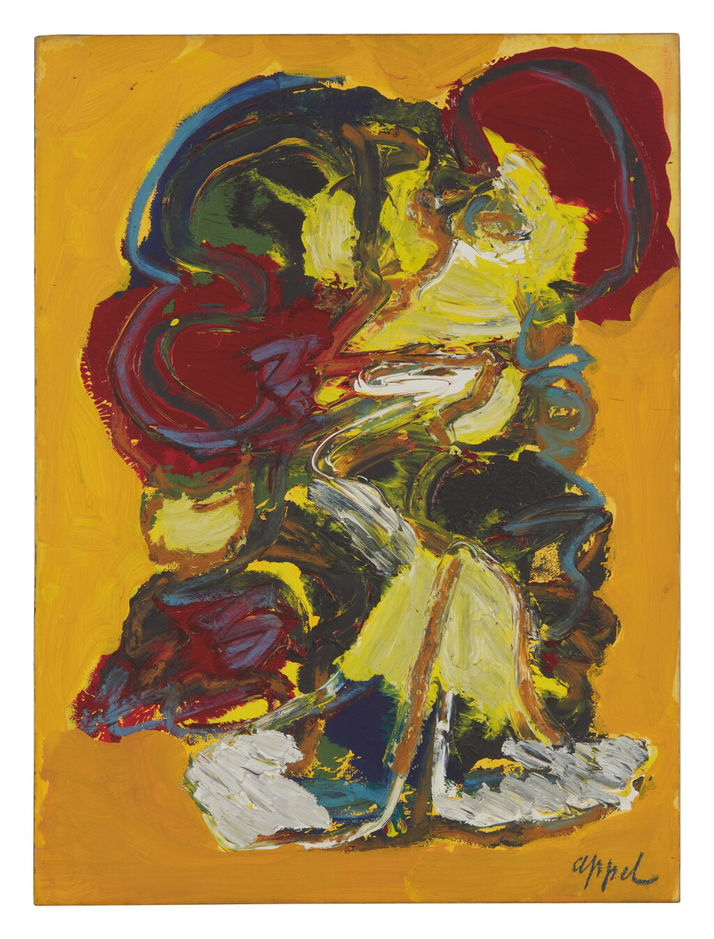 View full screen - View 1 of Lot 480. KAREL APPEL | KOMPOSITION. OMKR..
