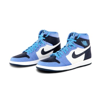 View full screen - View 1 of Lot 10. Nike Air Jordan 1 Retro High 'University of North Carolina' | Size 12.