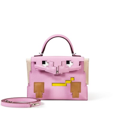 View full screen - View 1 of Lot 437. Mauve Sylvestre, Chai, Lime, Nata Epsom Kellydole Picto Palladium Hardware, 2022.