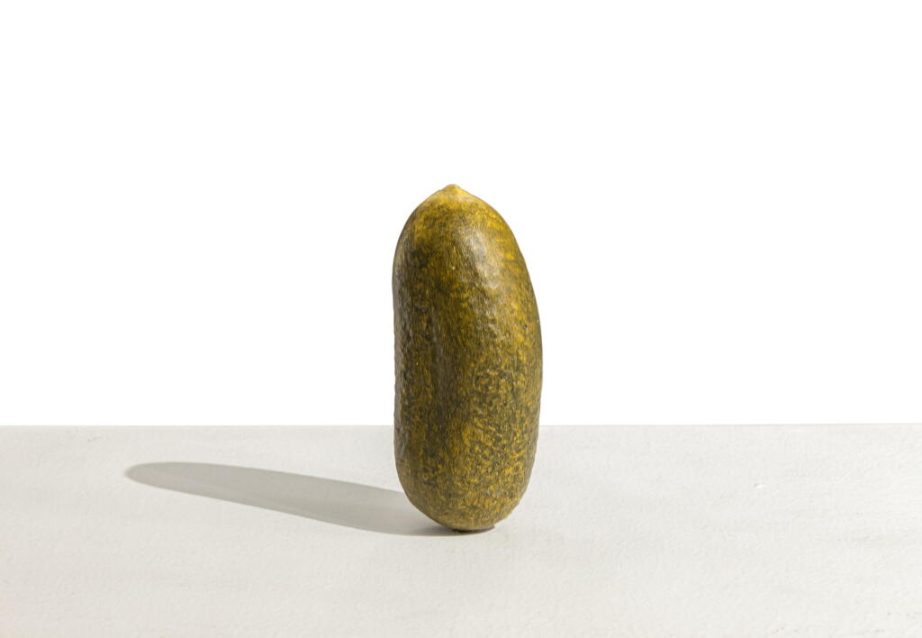 View full screen - View 1 of Lot 385. Selbstporträt als Gurken (Self-Portrait as a Pickle).