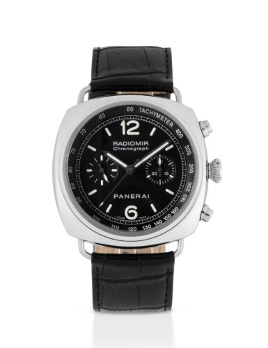 View full screen - View 1 of Lot 109. PANERAI | RADIOMIR, REF PAM00288 LIMITED EDITION STAINLESS STEEL CHRONOGRAPH WRISTWATCH CIRCA 2011 .