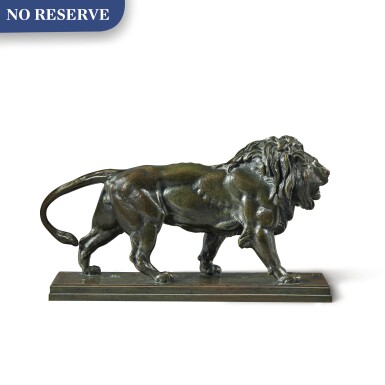 View full screen - View 1 of Lot 30. LION QUI MARCHE.