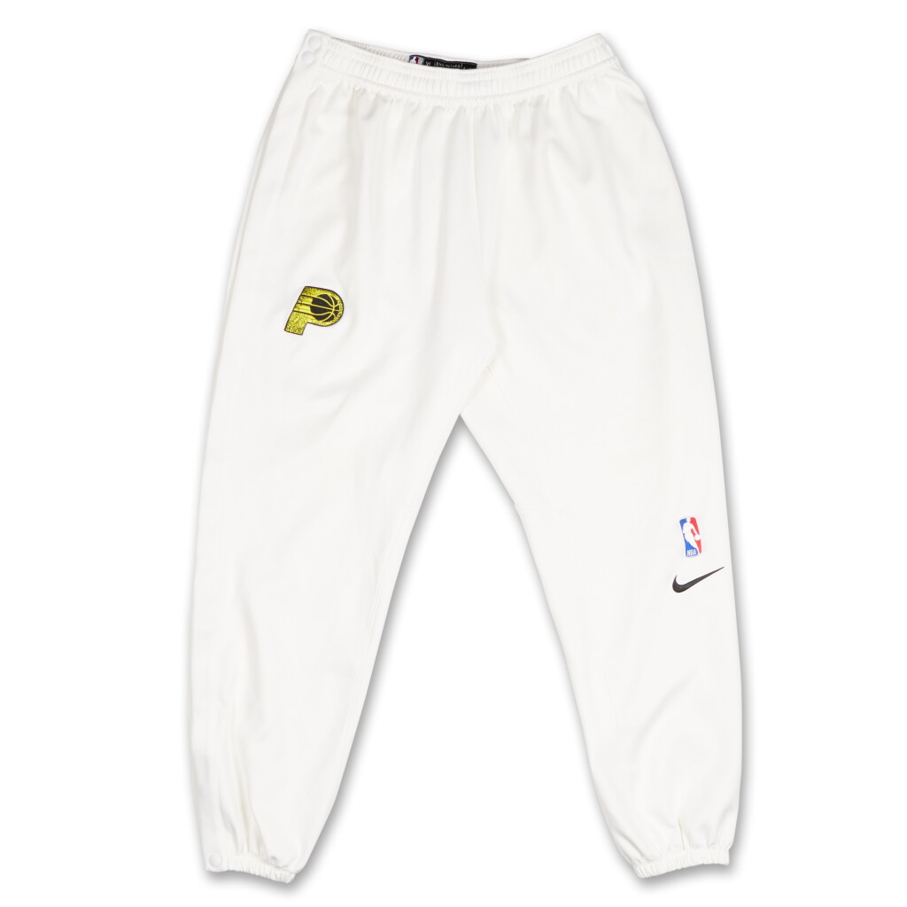 View full screen - View 1 of Lot 131. Ben Sheppard Indiana Pacers 2024-2025 City Edition Warmup Pants.