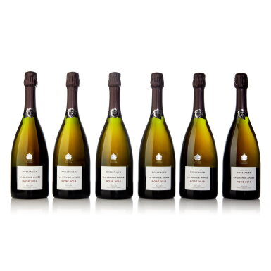 View full screen - View 1 of Lot 212. Bollinger Grande Année Rosé 2015 (6 BT).