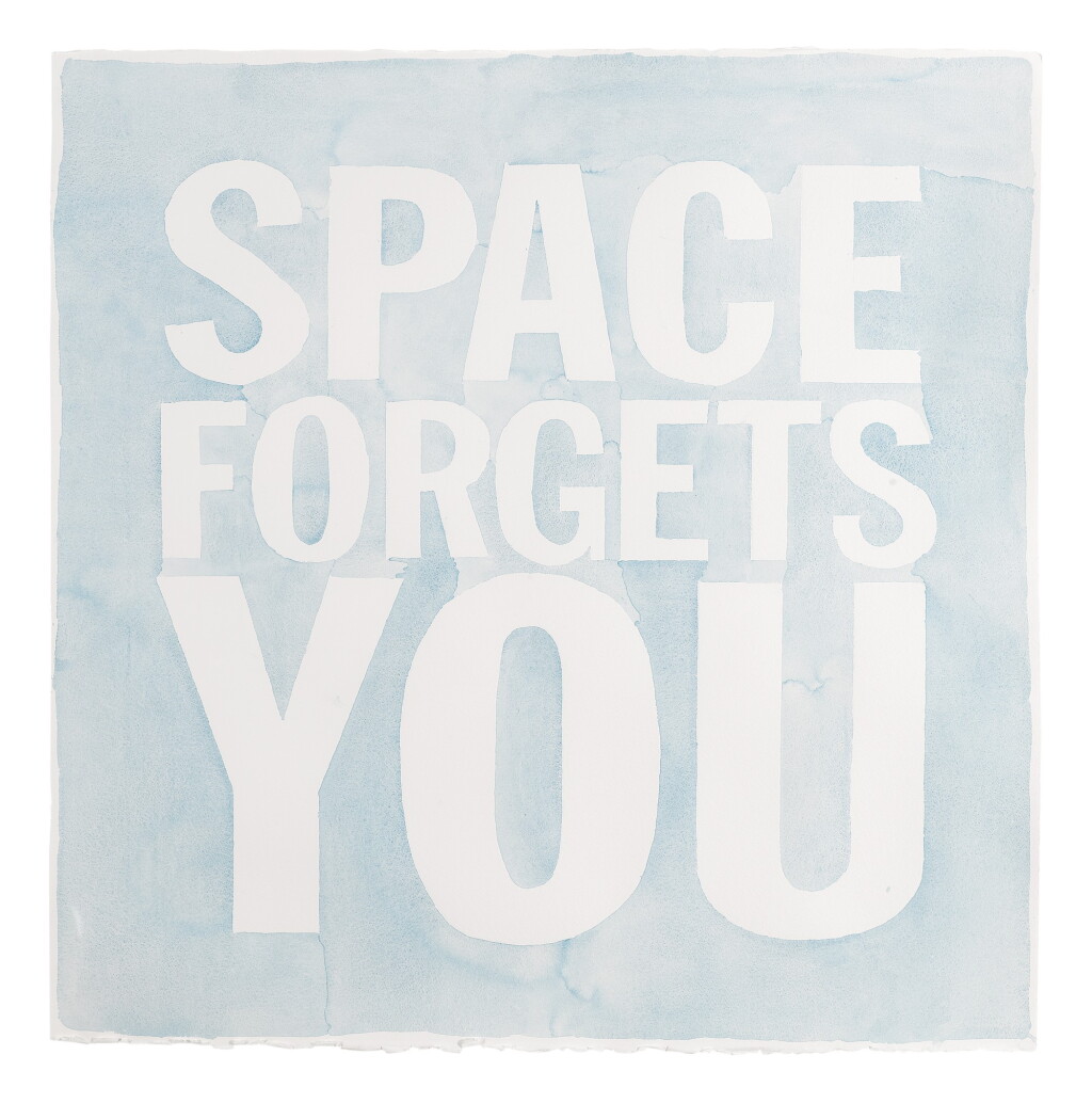 View full screen - View 1 of Lot 197. JOHN GIORNO | SPACE FORGETS YOU.