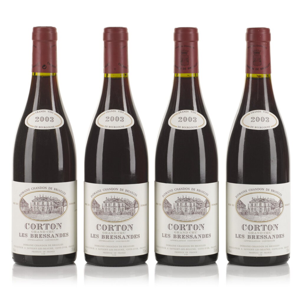View full screen - View 1 of Lot 488. Corton, Bressandes 2003 Chandon de Briailles (9 BT).