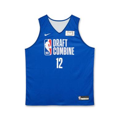 View full screen - View 1 of Lot 26. Koa Peat 2026 NBA Draft Combine Worn Jersey.