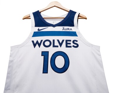 View full screen - View 1 of Lot 79. Mike Conley Minnesota Timberwolves 2023-2024 Game Worn Association Edition Jersey .