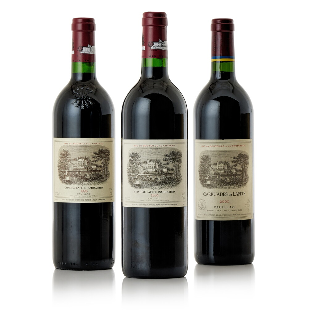 View full screen - View 1 of Lot 8453. Château Lafite 1996 (2 BT).