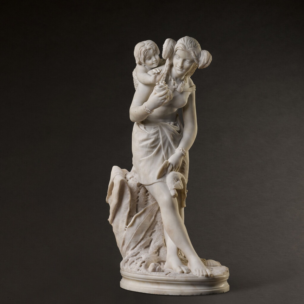 View full screen - View 1 of Lot 155. PAOLO DI FERDINANDO TRISCORNIA, AFTER CHARLES CUMBERWORTH | LA CHASSERESSE INDIENNE (THE INDIAN HUNTRESS).