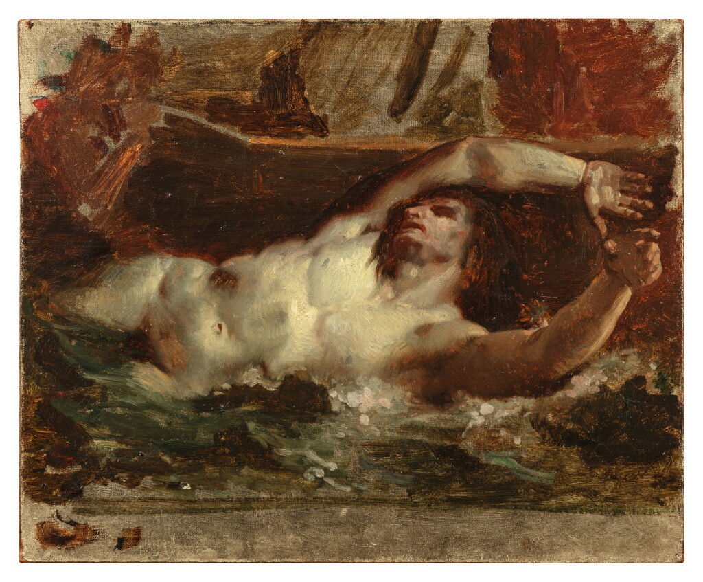 View full screen - View 1 of Lot 807. The Barque of Dante (After Delacroix).