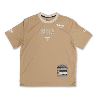 View full screen - View 1 of Lot 103. Coby White Chicago Bulls 2024-2025 City Edition Warmup Set .