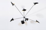 Seven-Arm Wall Light