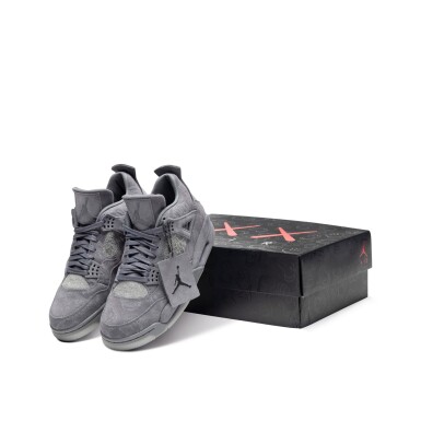 View full screen - View 1 of Lot 13. Nike Air Jordan IV Retro ‘Kaws’ | Size 9.