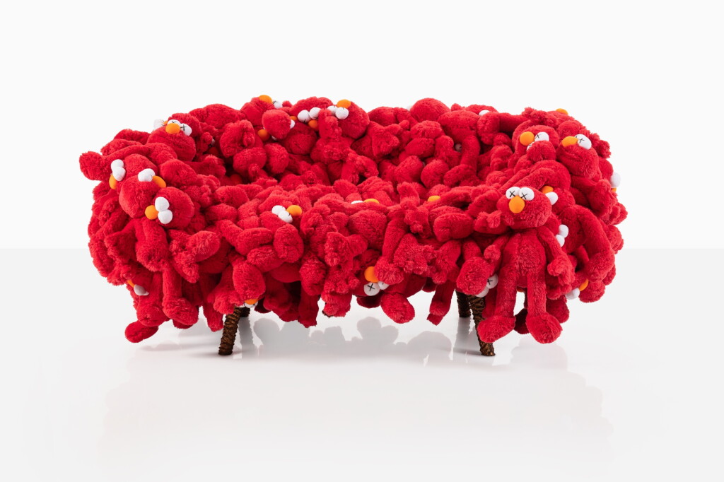 View full screen - View 1 of Lot 180. KAWS: Monster (sofa).