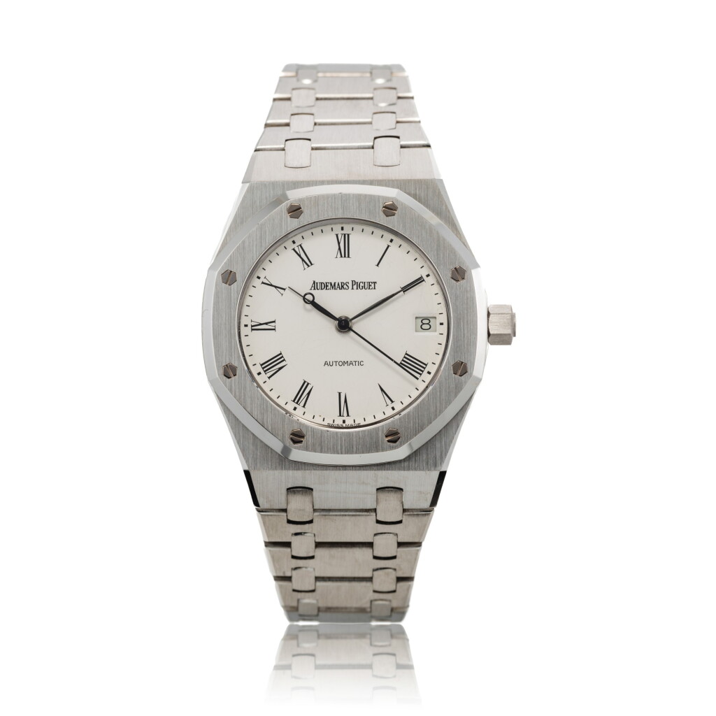 View full screen - View 1 of Lot 151. Reference 14790ST.O.0789ST.03 Royal Oak | A stainless steel automatic wristwatch with date and bracelet, Circa 1999 | 愛彼 14790ST.O.0789ST.03 型號 Royal Oak | 精鋼自動上鏈鍊帶腕錶備日期顯示,約1999年製.