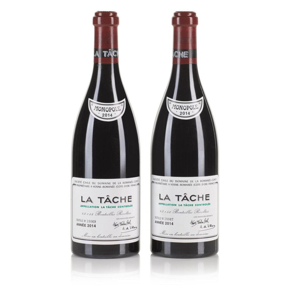 View full screen - View 1 of Lot 514. La Tâche 2014 Domaine de la Romanée-Conti (2 BT).