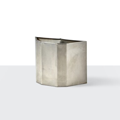 View full screen - View 1 of Lot 81. Wastepaper Basket from Price Tower, Bartlesville, OK.