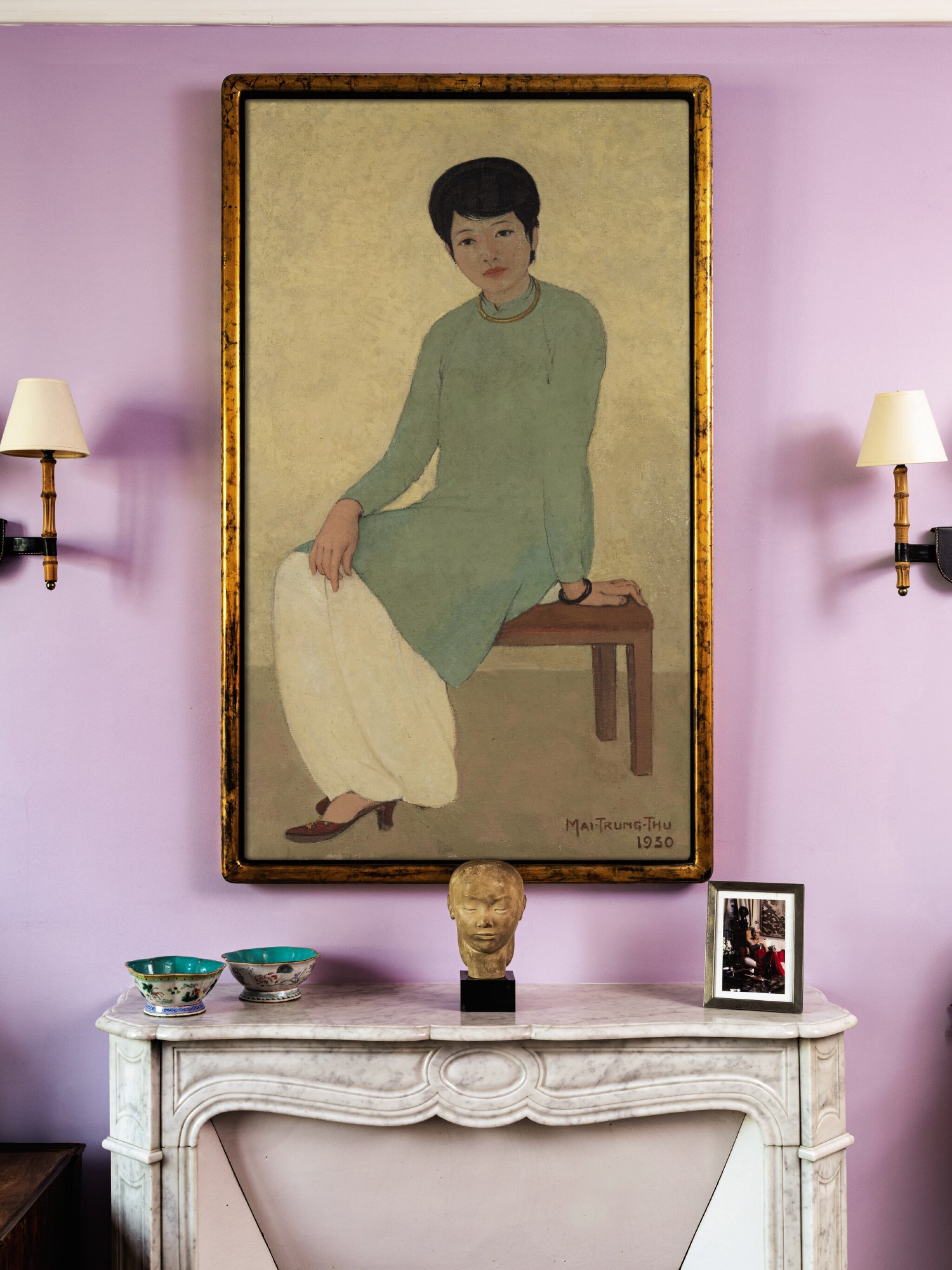 Mai Trung Thu 梅忠恕 Portrait De Mademoiselle Phuong 芳小姐的肖像 Beyond Legends Modern Art Evening Sale Sotheby S Mai Trung Thu 梅忠恕 Portrait De Mademoiselle Phuong 芳小姐的肖像 Beyond Legends Modern Art Evening Sale Sotheby S