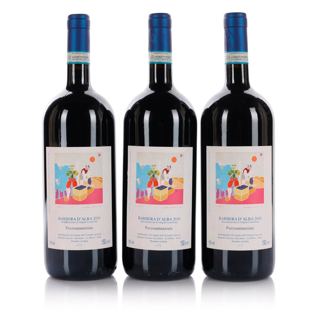 View full screen - View 1 of Lot 782. Barbera d'Alba, Vigneto Pozzo dell'Annunziata 2010 Roberto Voerzio (3 MAG).