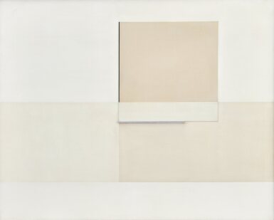 View full screen - View 1 of Lot 1048. Richard Lin 林壽宇 | Painting Relief 13.9.1962 繪畫浮雕 13.9.1962.