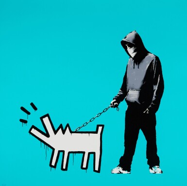 View full screen - View 1 of Lot 41. BANKSY | CHOOSE YOUR WEAPON - TURQUOISE.