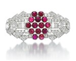 OSTERTAG | RUBY AND DIAMOND BROOCH