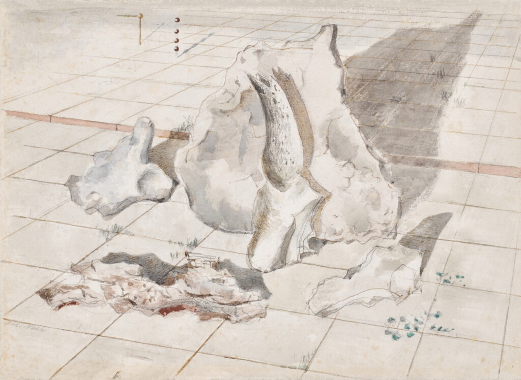 View full screen - View 1 of Lot 2. PAUL NASH | STUDY FOR LANDSCAPE OF BLEACHED OBJECTS.