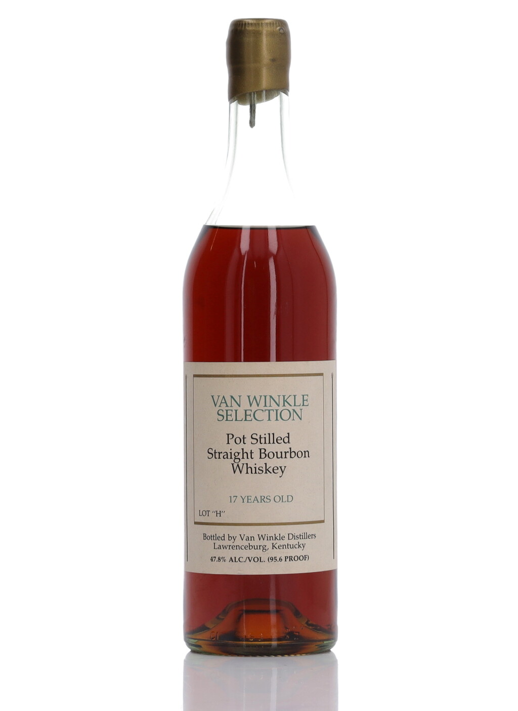 View full screen - View 1 of Lot 1166. Van Winkle Selection 17 Year Old "Lot H" 95.6 Proof 1974 (1 Bottle 75cl).