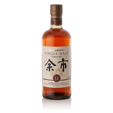 View full screen - View 1 of Lot 9430. 余市 Yoichi 12 Year Old Single Malt Whisky 45.0 abv NV (1 BT70).