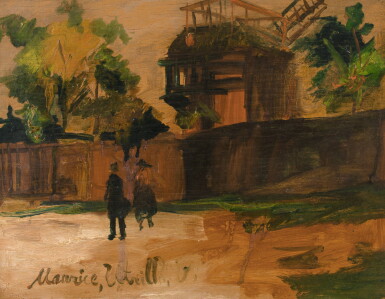 View full screen - View 1 of Lot 60. MAURICE UTRILLO | LE MOULIN DE LA GALETTE.