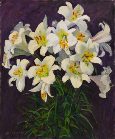 View full screen - View 1 of Lot 88. Easter Lilies.