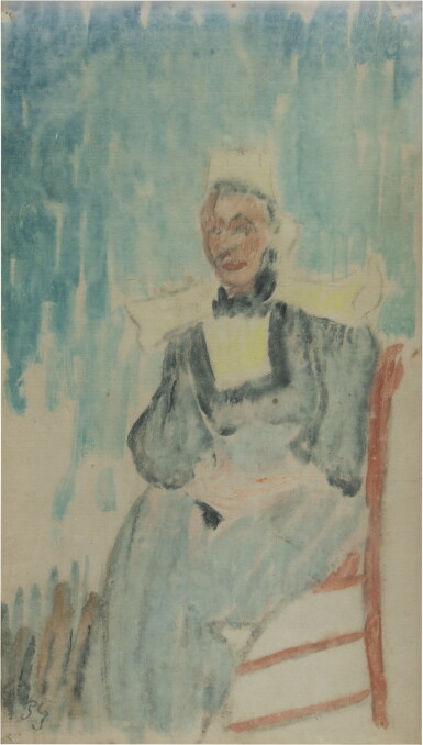 View full screen - View 1 of Lot 97. Peasant Woman.