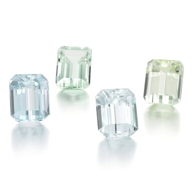 View full screen - View 1 of Lot 200. Four unmounted stones.