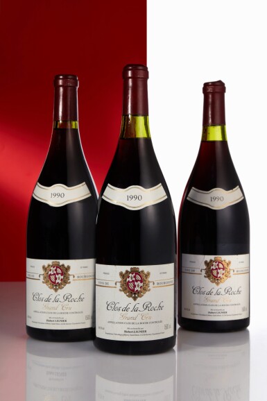 View full screen - View 1 of Lot 164. Clos de la Roche 1990 Hubert Lignier (2 MAG).