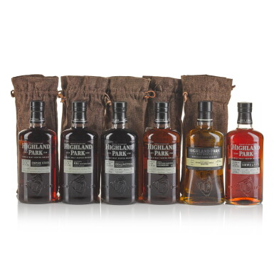 View full screen - View 1 of Lot 207. Highland Park Single Cask Series Selection NV (6 BT 70cl).