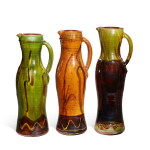 Three Monumental Handled Jugs