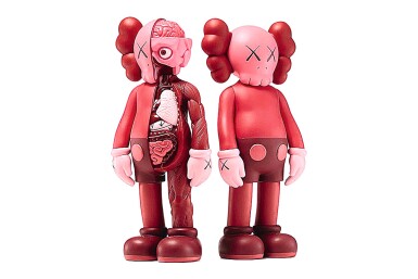 View full screen - View 1 of Lot 62. KAWS | COMPANION BLUSH (FULL BODY & FLAYED).