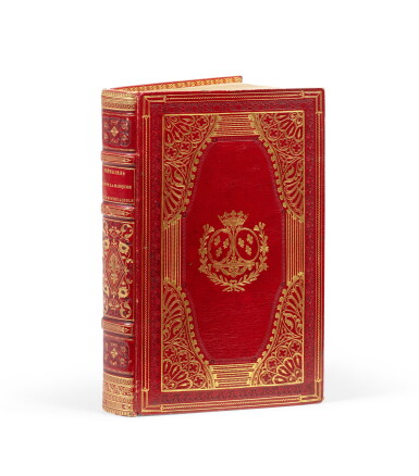 View full screen - View 1 of Lot 116. Mémoires, 1822. Reliure de Duplanil aux armes de la duchesse d'Angoulême.