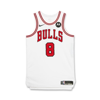View full screen - View 1 of Lot 152. Zach Lavine Chicago Bulls 2024-2025 Emirates NBA Cup Game Worn Association Edition Jersey .