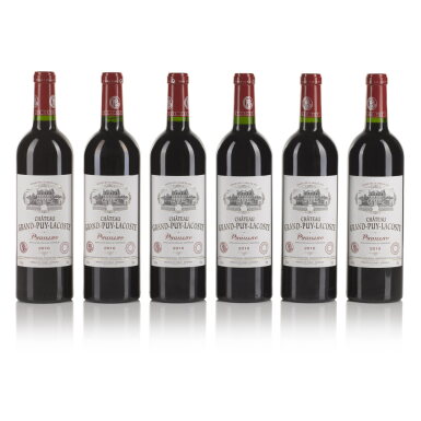 View full screen - View 1 of Lot 480. Château Grand Puy Lacoste 2010 (12 BT).