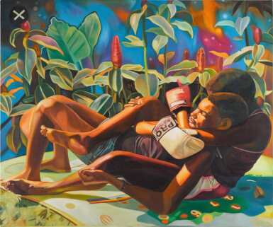 View full screen - View 1 of Lot 84. Fighters, Green Warrior Series.